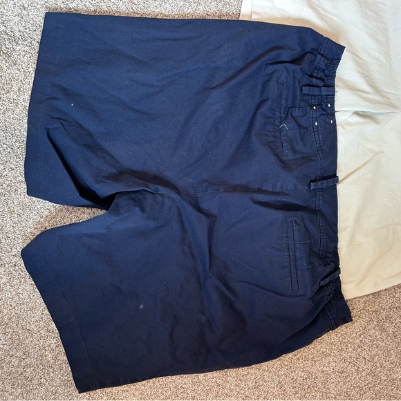Talbots The Perfect Shorts-10.5”. Lots of 2. Khaki and navy. Classic. Prep. 20W - Picture 4 of 14